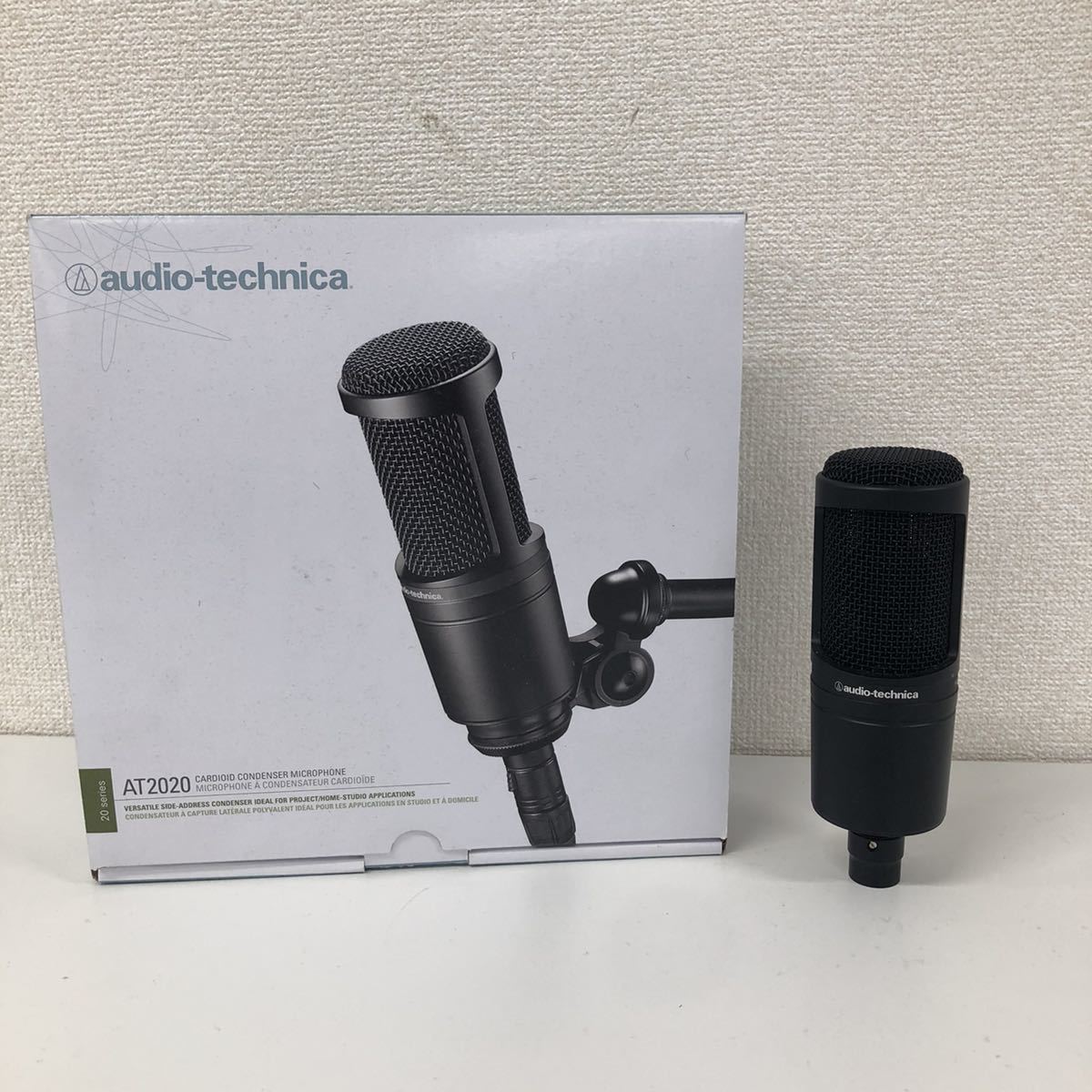 A3 sa) Audio Technica AT-2020 コンデンサーマイク オーディオ