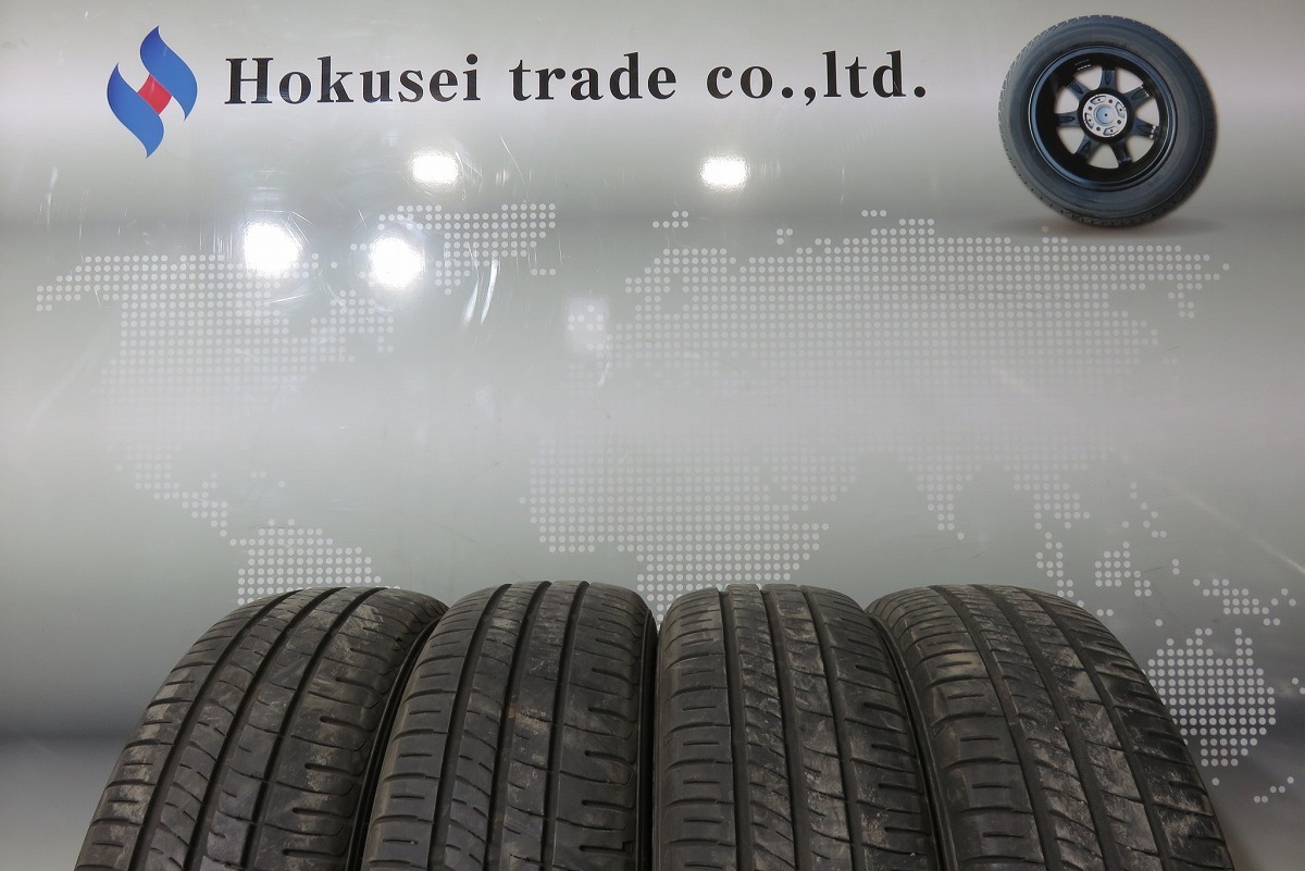 DUNLOP／ダンロップ ENASAVE EC204 165/55R14 4本SET／2020年製 7.5分山 オンロード／中古 ／23040302