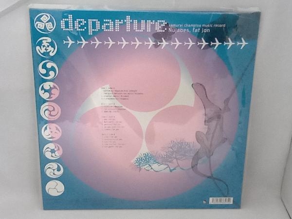 LP盤】samurai champloo music record 'departure'(初回生産限定盤