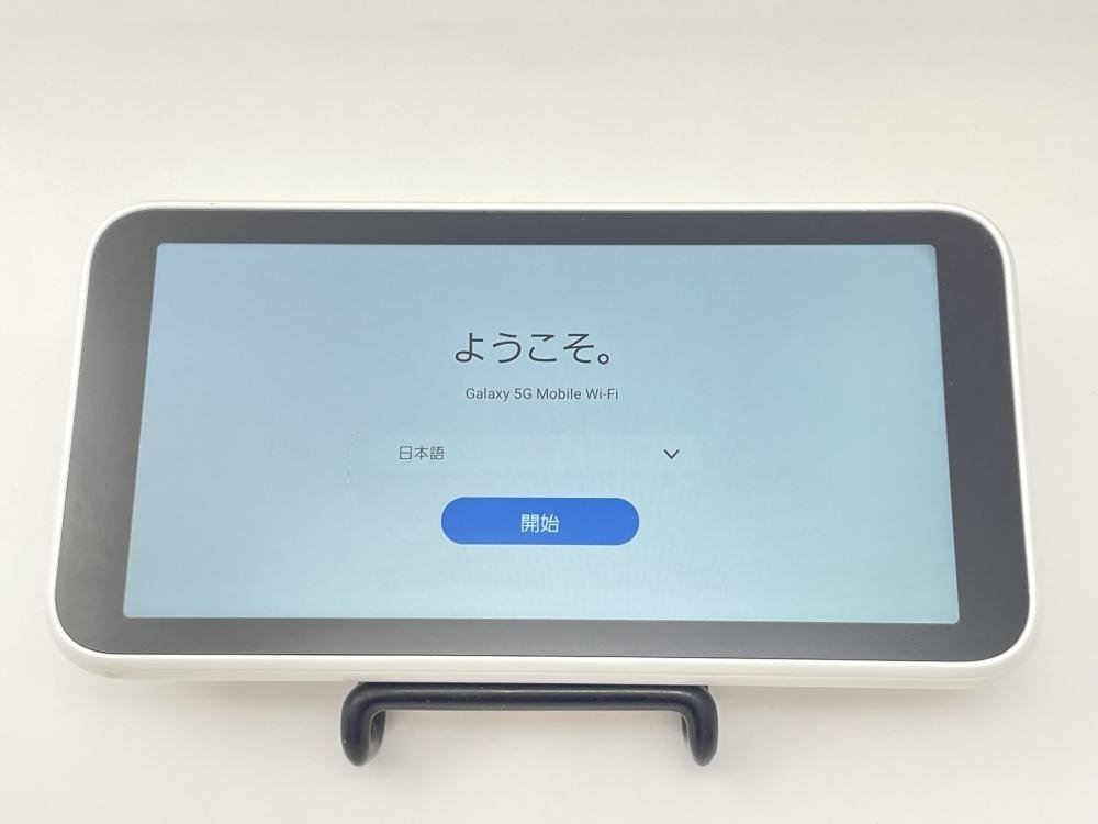 225【動作確認済・制限○ 白ロム】 GALAXY SCR01 5G Mobile WIFI