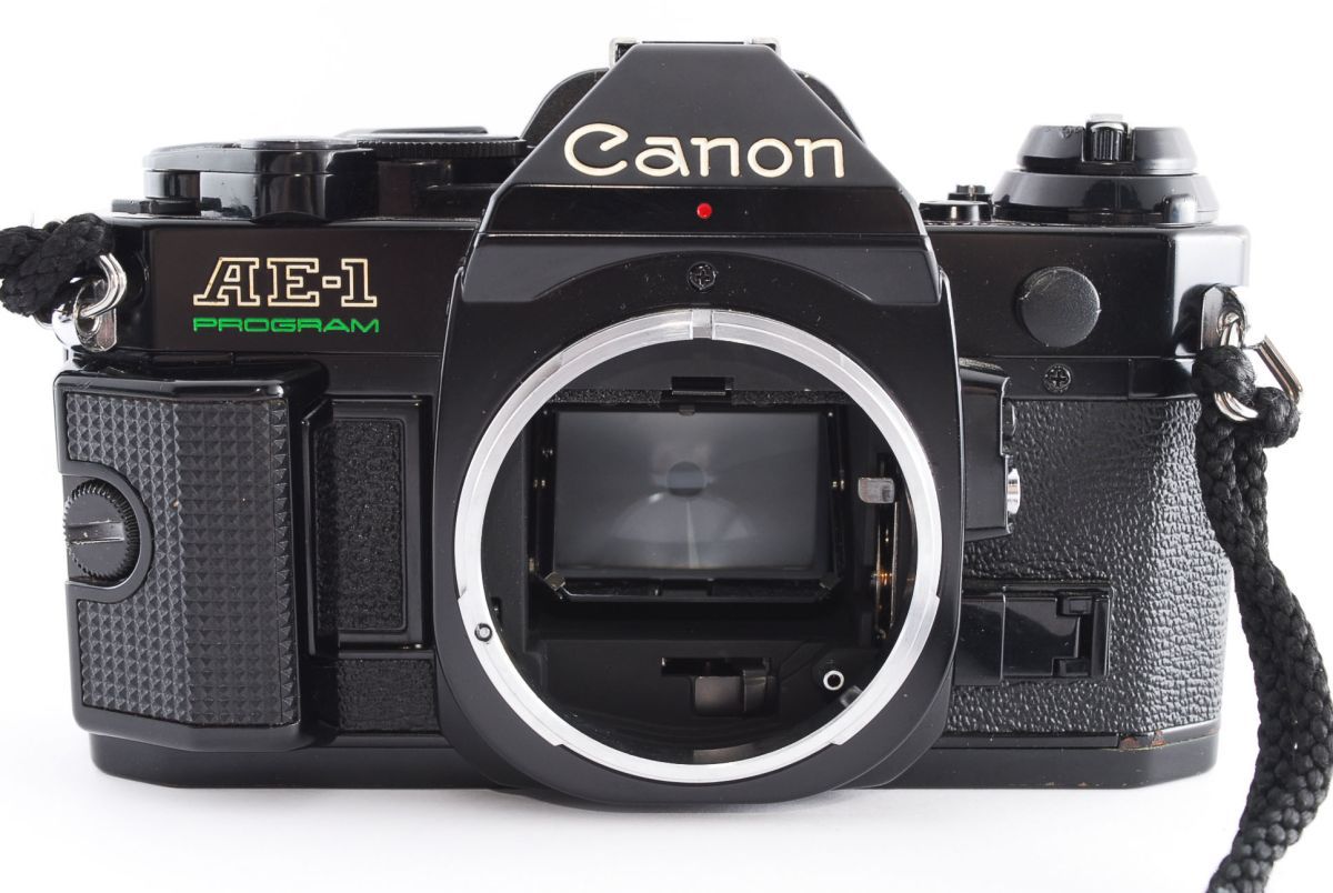 F030337☆キャノン Canon AE-1 Program ブラック