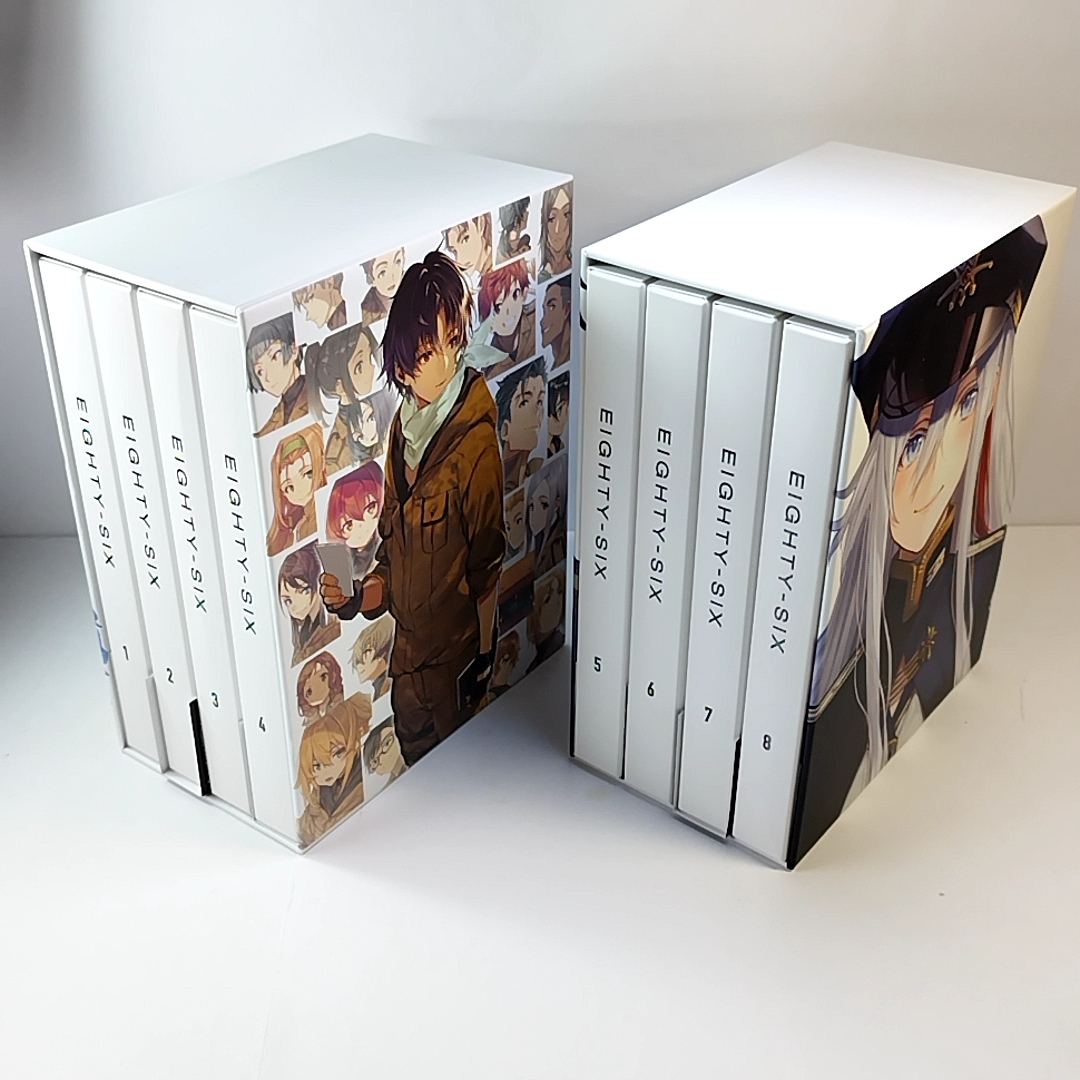 収納ボックス付　86-エイティシックス- 全8巻セット　BD　初回版　特典全付