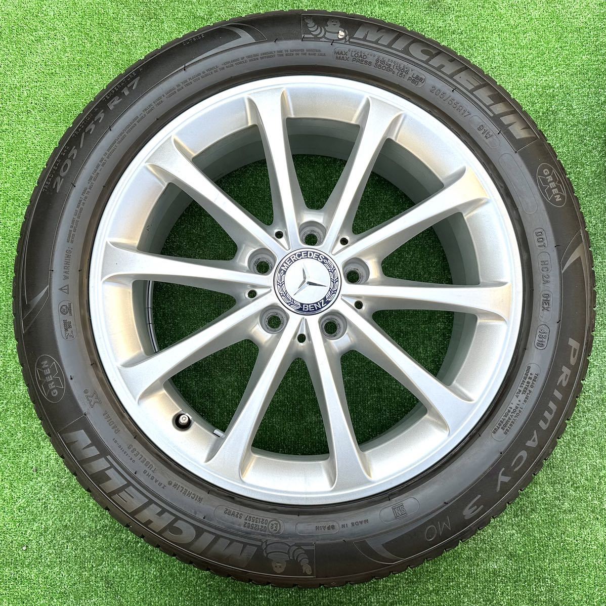 205/55R17 17インチ ベンツAクラス（W177） YOKOHAMA アイスガード7