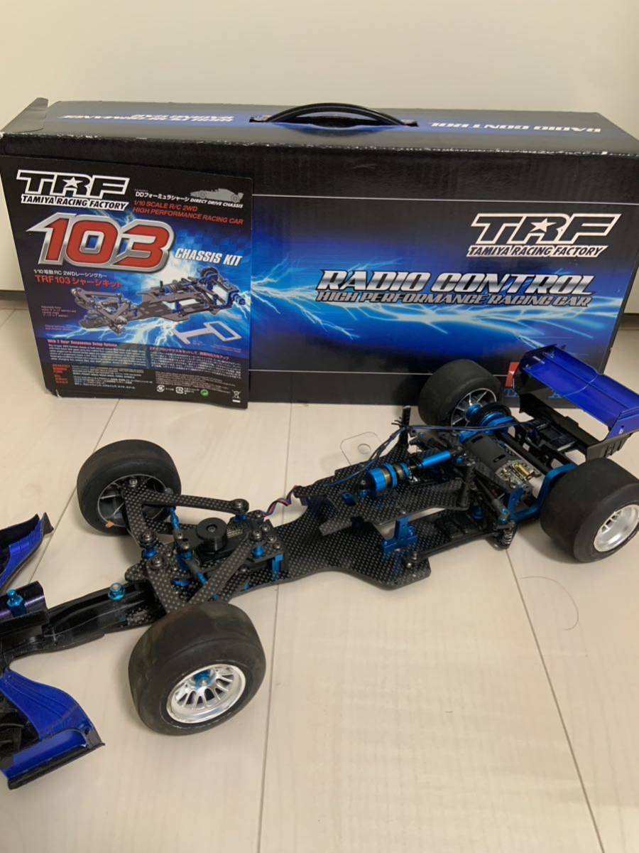 タミヤ F1シャーシ TRF 103 SDX801サーボ付 【公式通販】