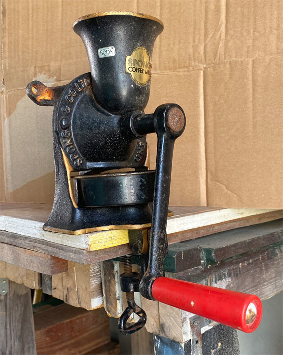 セール，最新作 SPONG COFFEE MILL アンティークな置物にも(その他)｜売買されたオークション情報、yahooの商品情報をアーカイブ公開 - オークファン その他