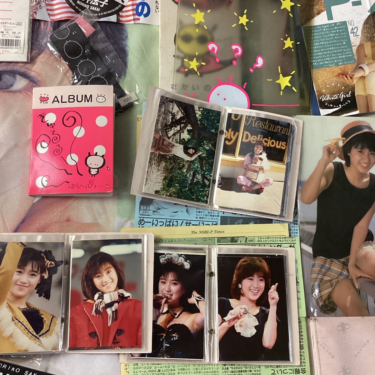 o4123 のりピー 酒井法子 グッズ 大量セット 約70点 まとめ売り 