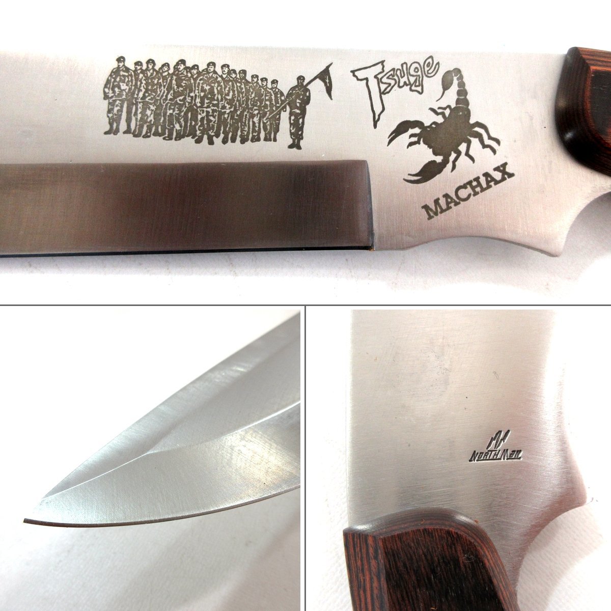 Y053 TSUGE 柘植 ブッシュナイフ MACHAX マチャックス 157-3001 