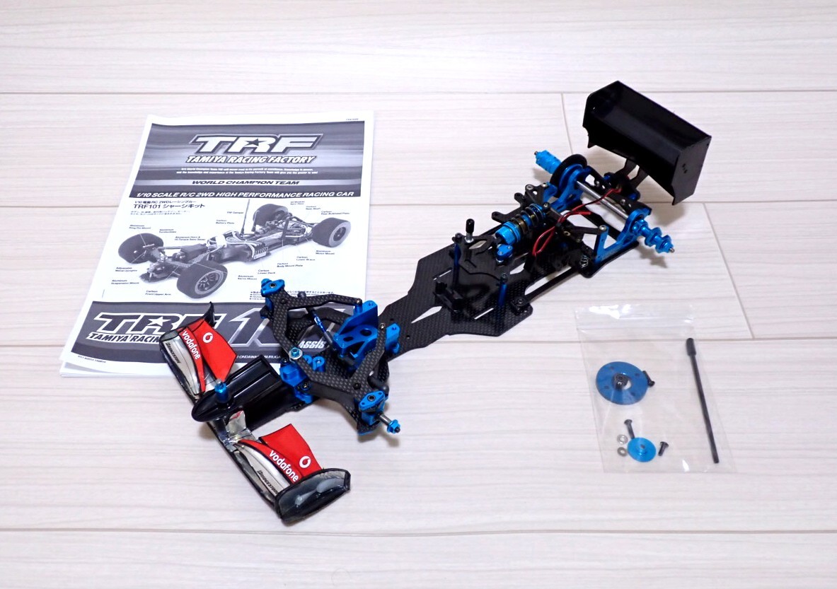 TAMIYA TRF101 シャーシキット 1/10 RC タミヤ F1 TRF101 シャーシ タミヤ TRF101 シャーシキット 販売 0 TRF