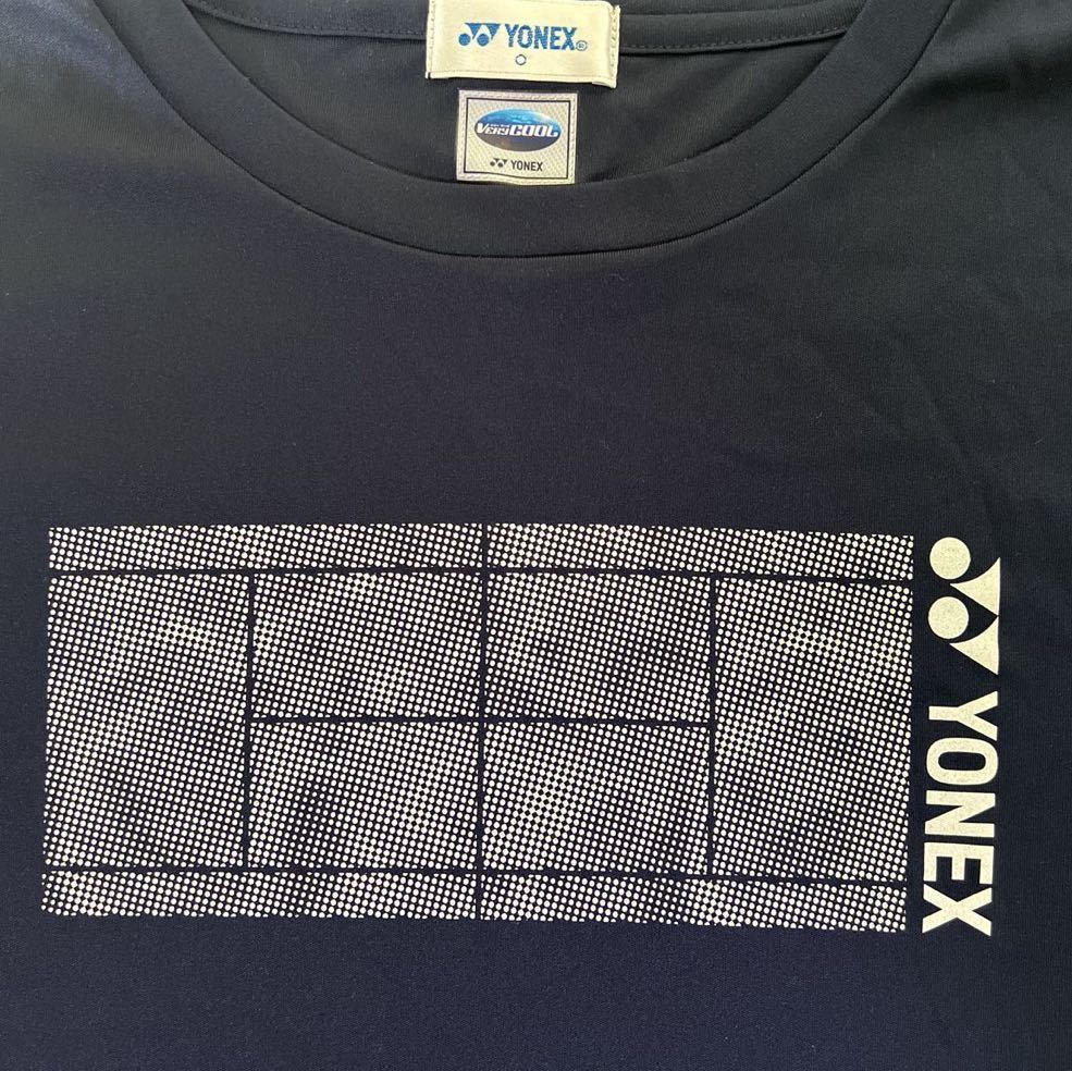 長袖Tシャツ ヨネックス シンプル かっこいい ネイビー ユニOサイズ