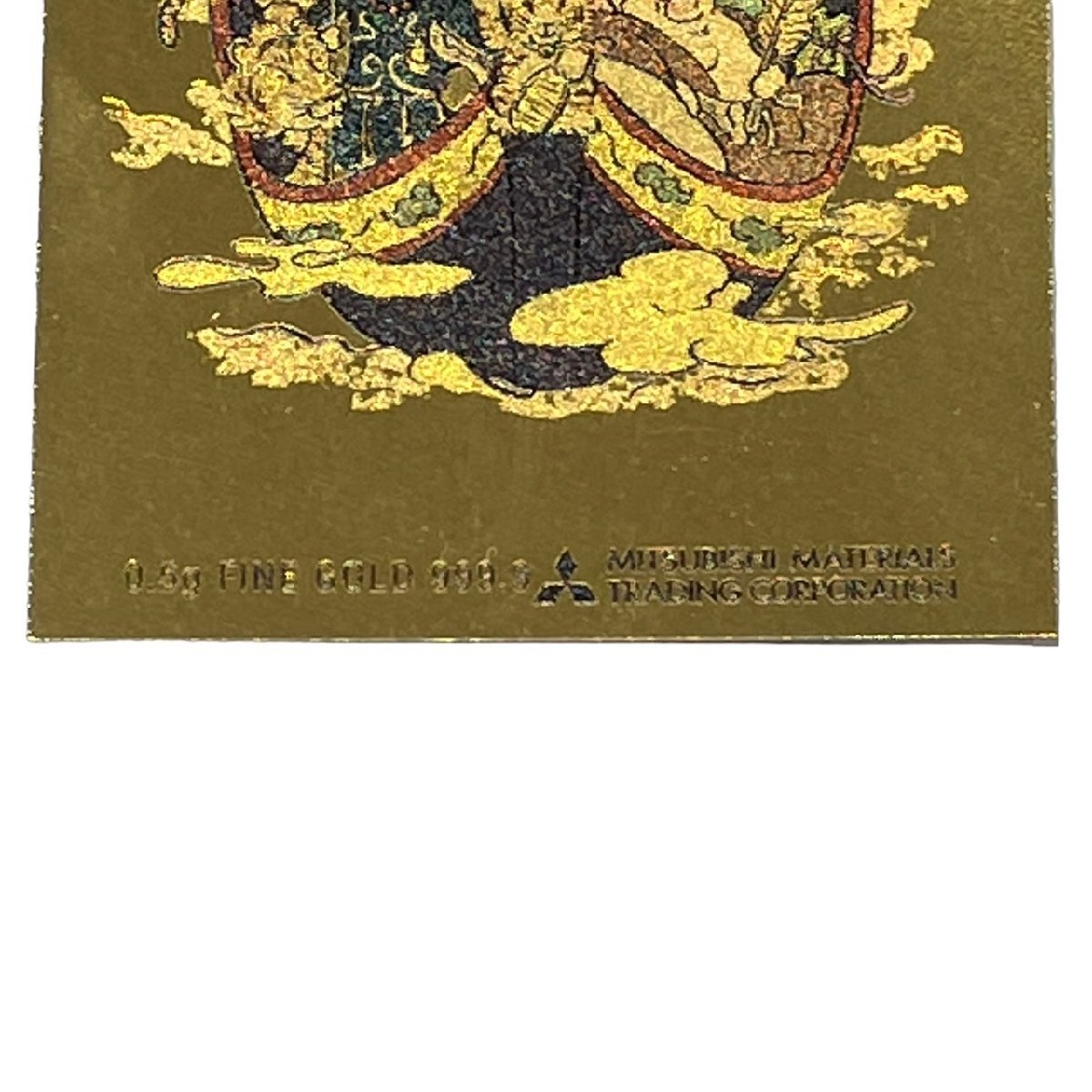 純金99.99%カレンダーカード2024七福神 純金99.99%カレンダーカード