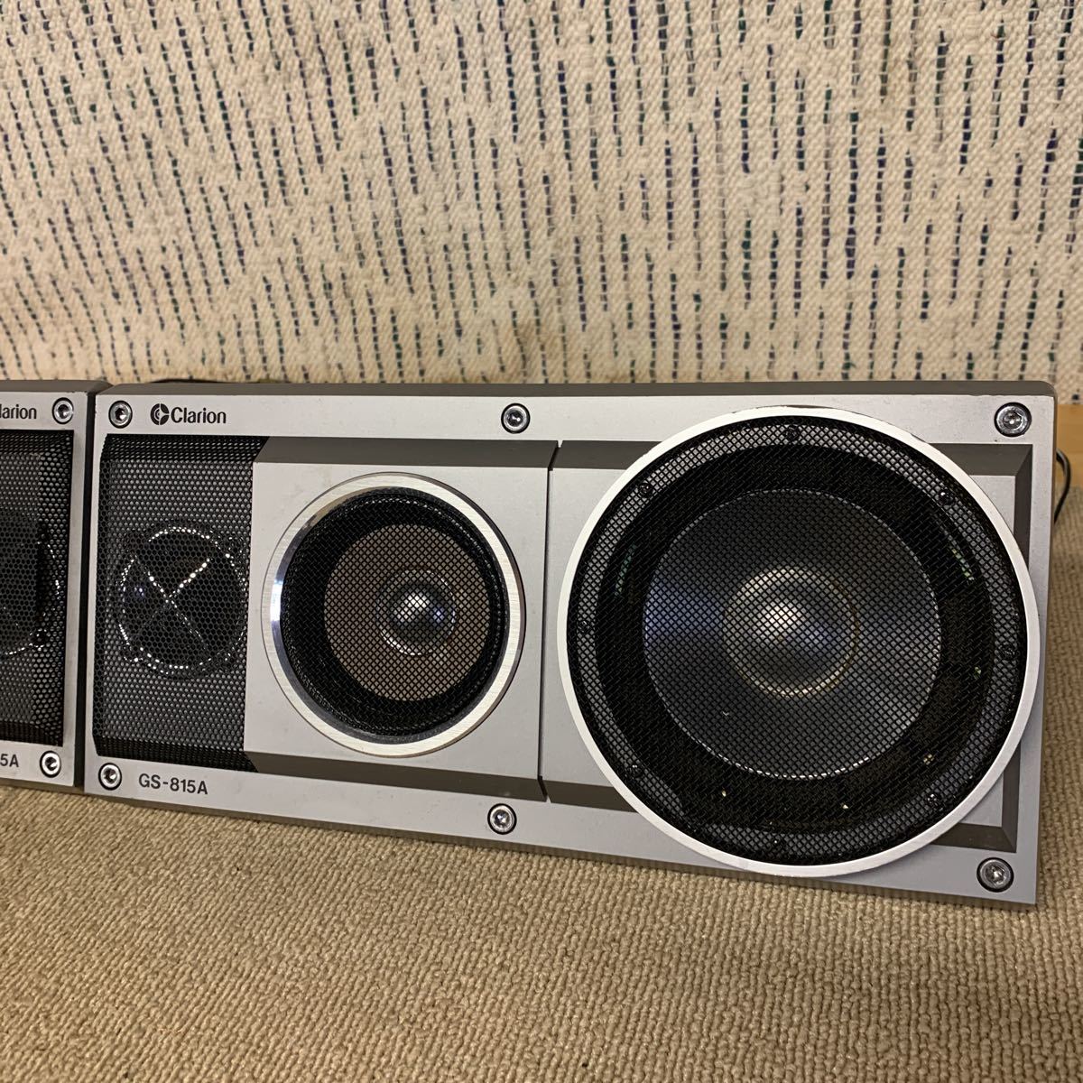 Clarion クラリオン アゼスト GS-815A カースピーカー 当時物 旧車 