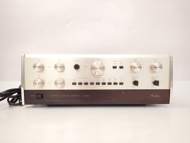 オーディオ機器 【ジャンク】Accuphase C-200X プリアンプ