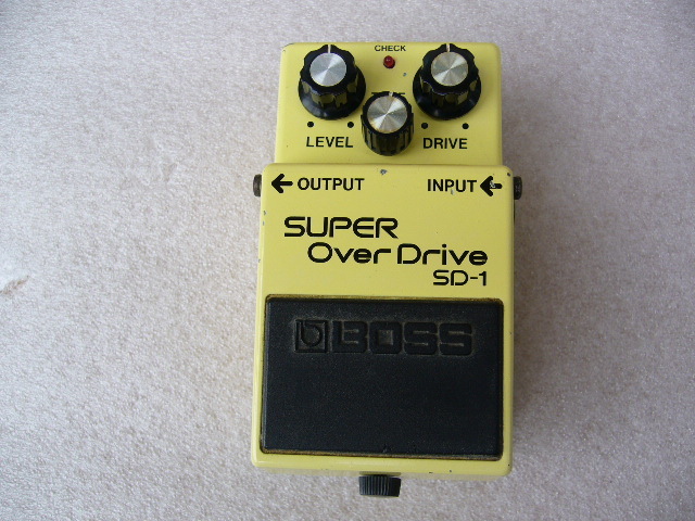ジャンク 1980年代日本製 BOSS SD-1 BOSS SD-1 日本製 日本製（MIJ）をレビュー 1980年代日本製 SUPER Over