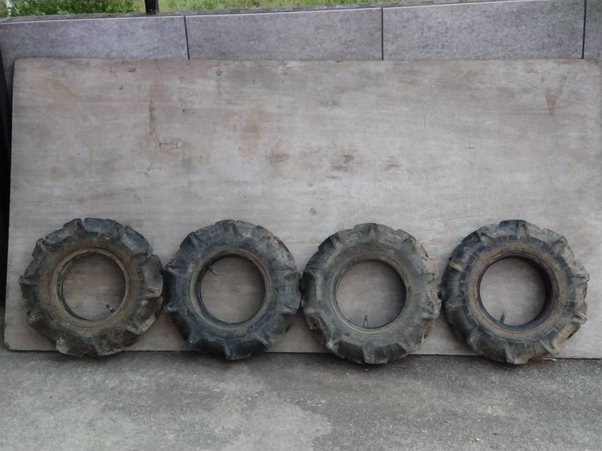 耕運機 管理機 OHTSU タイヤ 4本セット