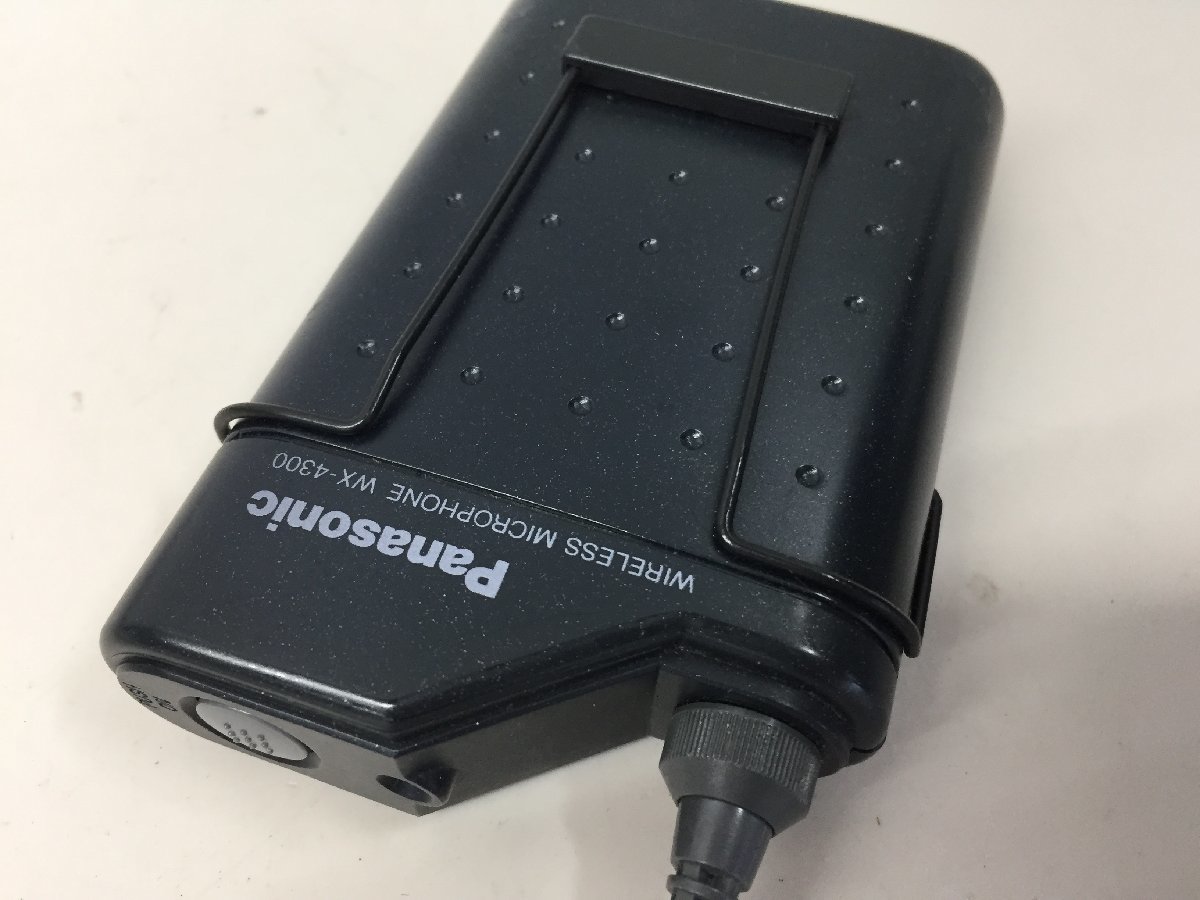 Panasonic タイピン型ワイヤレスマイク WX-4300 音出し確認済（管2B