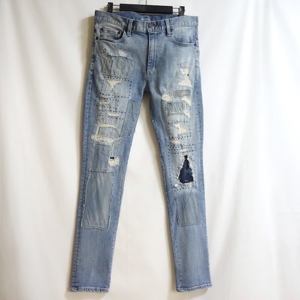 glamb Reading skinny denim ダメージジーンズ glamb グラム Reading 