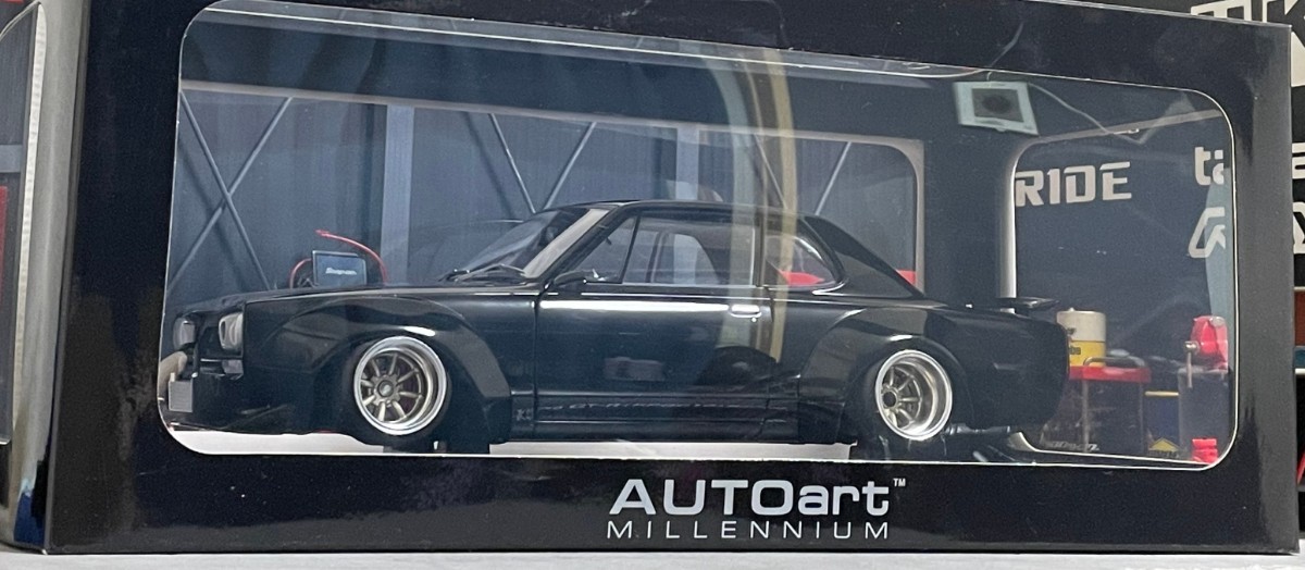 AUTOart 1/18 ハコスカGT-R改ワークス街道レーサー仕様 1/18 Aa ハコスカ ☆新品【改】カスタム☆ 街道レーサー ワークス仕様