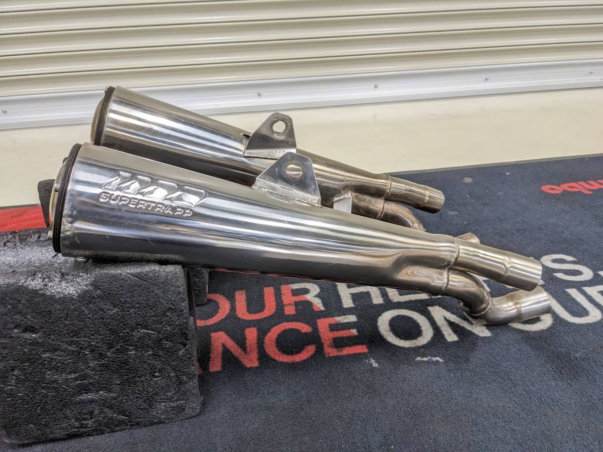 ◆希少絶版◇　V-MAX1200用スーパートラップ スリップオンマフラー◇　VMAX1200