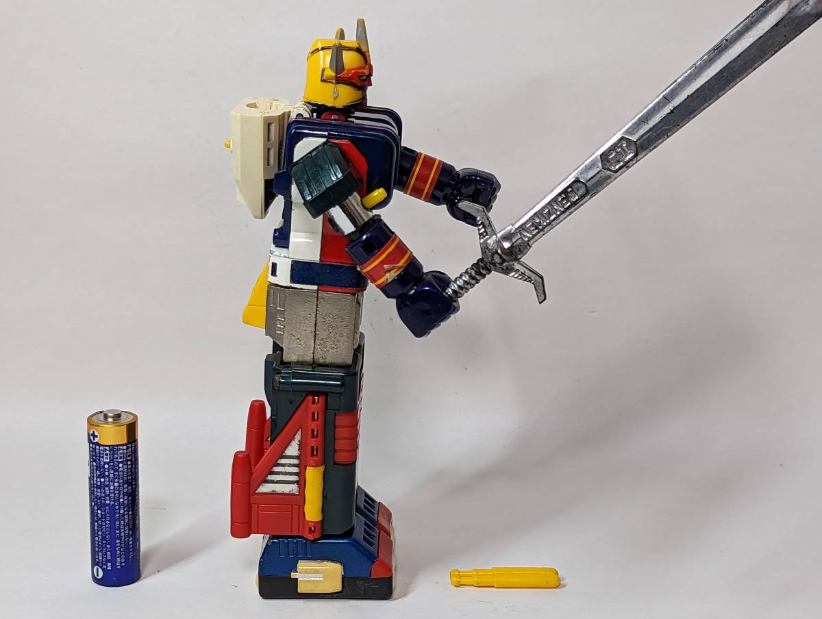 ダイデンジン 電子戦隊 デンジマン 1980年 昭和 ロボ ポピー DX超合金