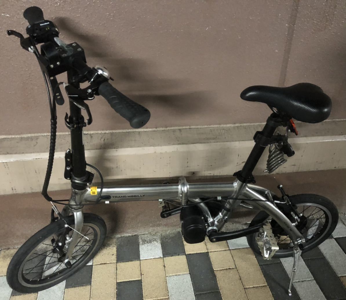バッテリー2個 TRANS MOBILLY NEXT 163 ULTRA LIGHT E-BIKEトランス 
