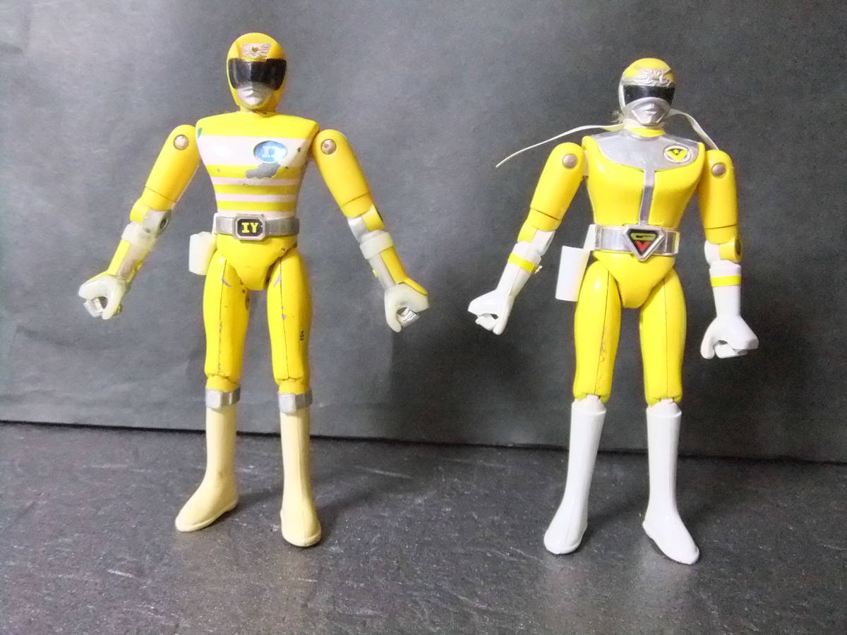 ★当時物・レトロ・ゴーグルファイブ・デンジマン・GB-71・GB-16・ポピー・ゴーグル イエロー・デンジ イエロー・超合金・ジャンク★