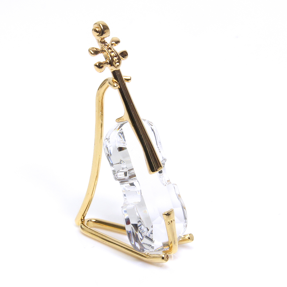 0 Swarovski スワロフスキー 置物 バイオリン Violin Figurine Crystal