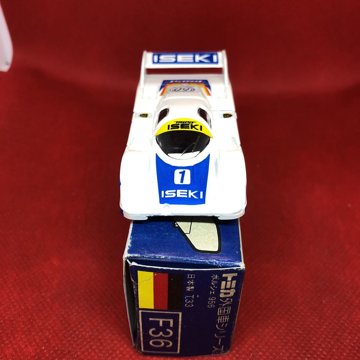 トミカ 日本製 青箱 F36 ポルシェ 956 当時物 絶版(乗用車)｜売買され