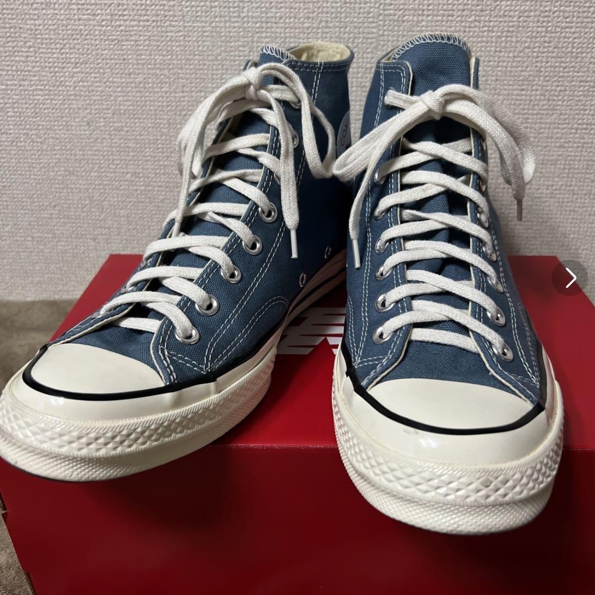 CT70 Chuck Taylor All Star 70 Hi チャックテイラー Blue Coast ブルーコースト 28cm 旧型 旧パッチ Converse コンバース 155745C