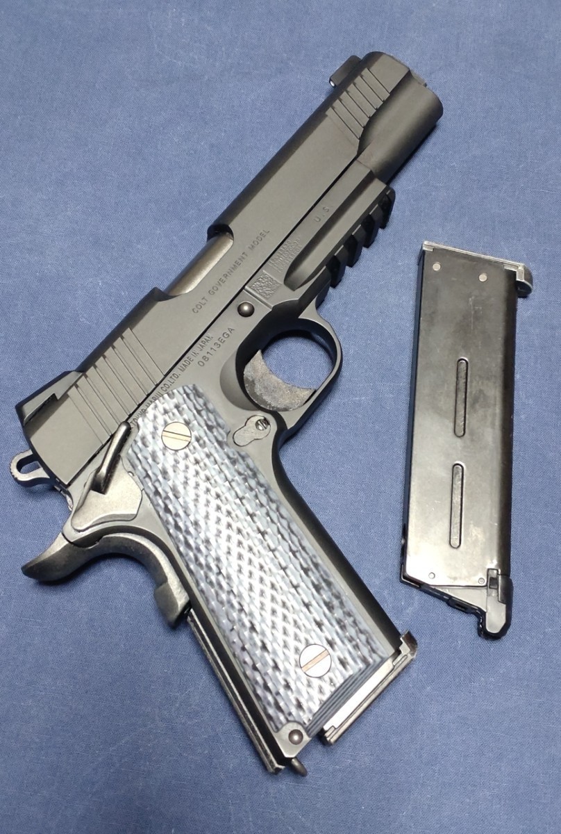 東京マルイ M45A1 ブラック スペアマガジン2本付き！！ 美品！！ 東京