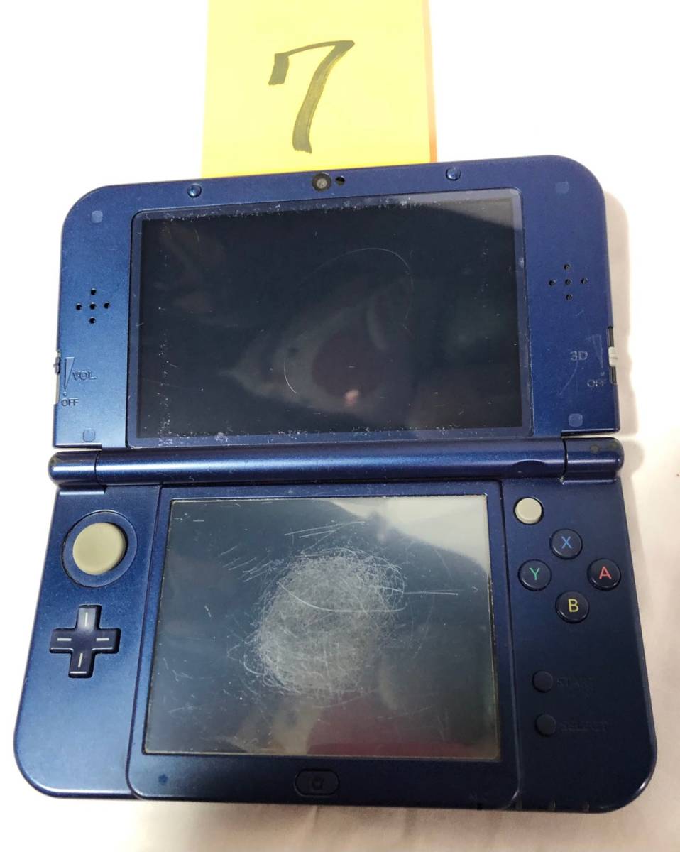 大人気，HOT ジャンク 任天堂 ニンテンドー3DS LL メタリックブルー(ニンテンドー3DS LL本体)｜売買されたオークション情報、yahooの商品情報をアーカイブ公開 - オークファン ニンテンドー3DS LL本体