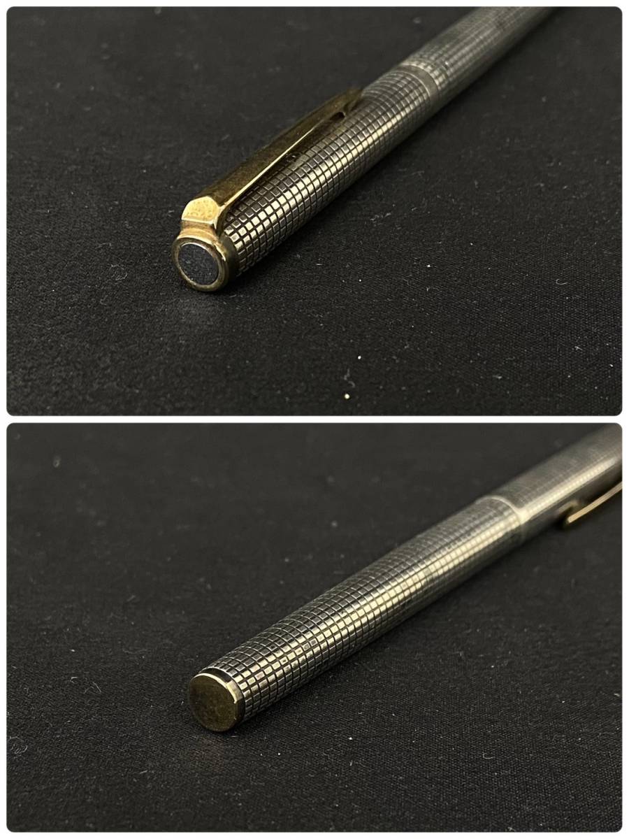 セーラー 21K 21金 万年筆 スターリングシルバー silver 格子 廃盤 現状品】SAILOR セーラー 万年筆 21K 611 21金 SILVER スターリング
