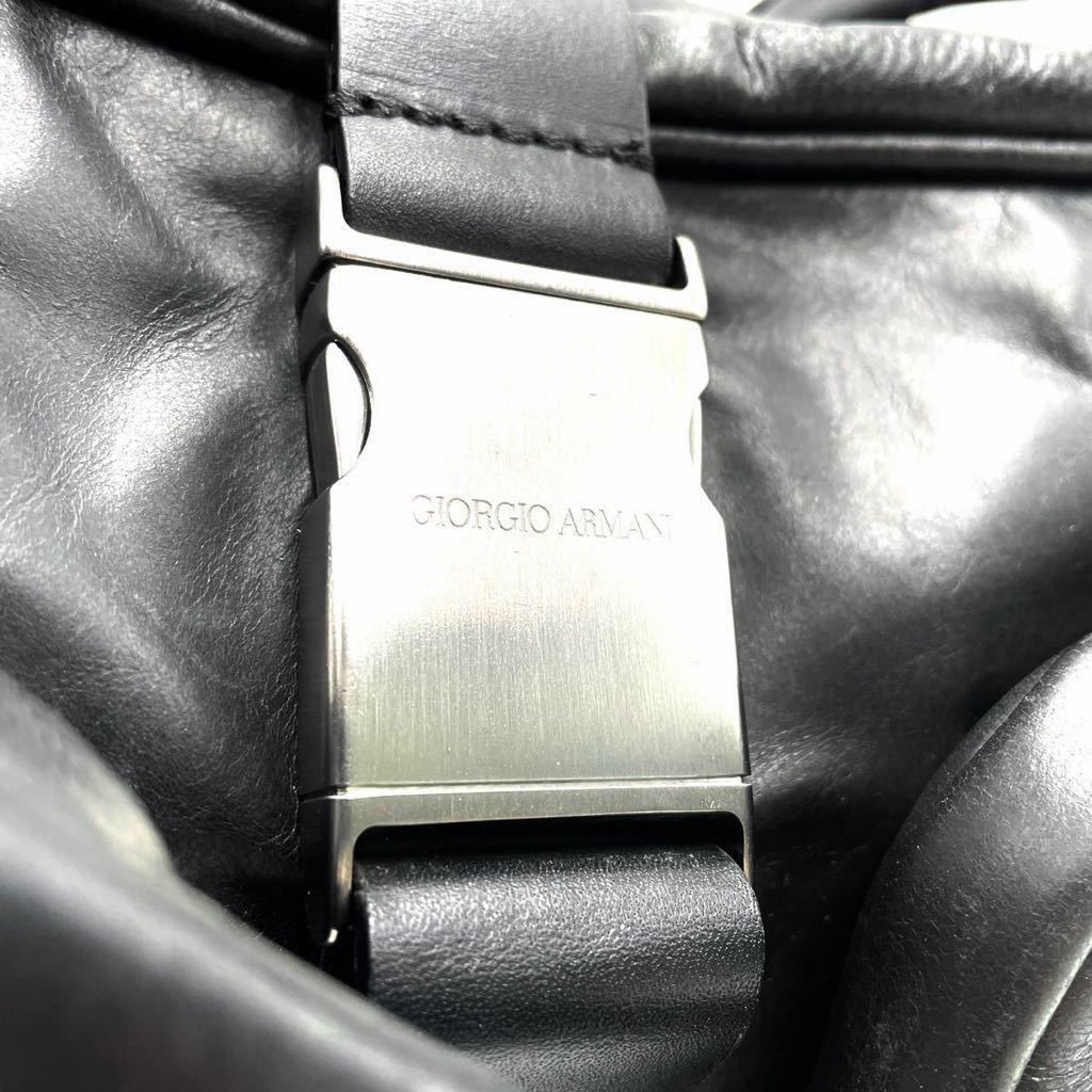 GIORGIO ARMANI 最高峰ライン オールレザー ショルダーバ あ*様