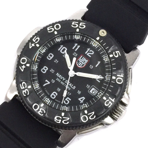 ルミノックス LUMINOX NAVY SEALS 腕時計 ウォッチ クォーツ 黒文字盤