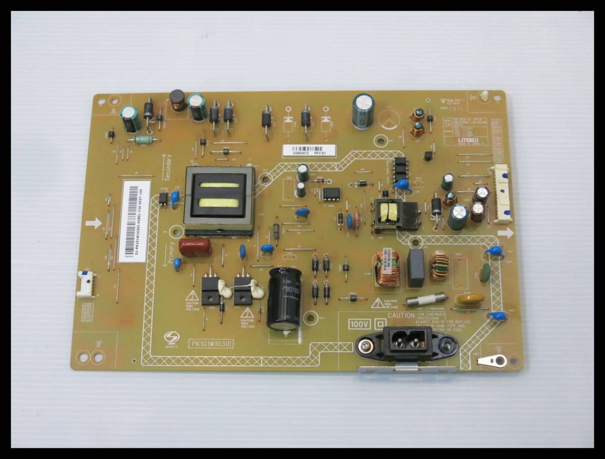 2026年最新Yahoo!オークション 東芝 REGZA 40v型 40S10用電源基板 動作 