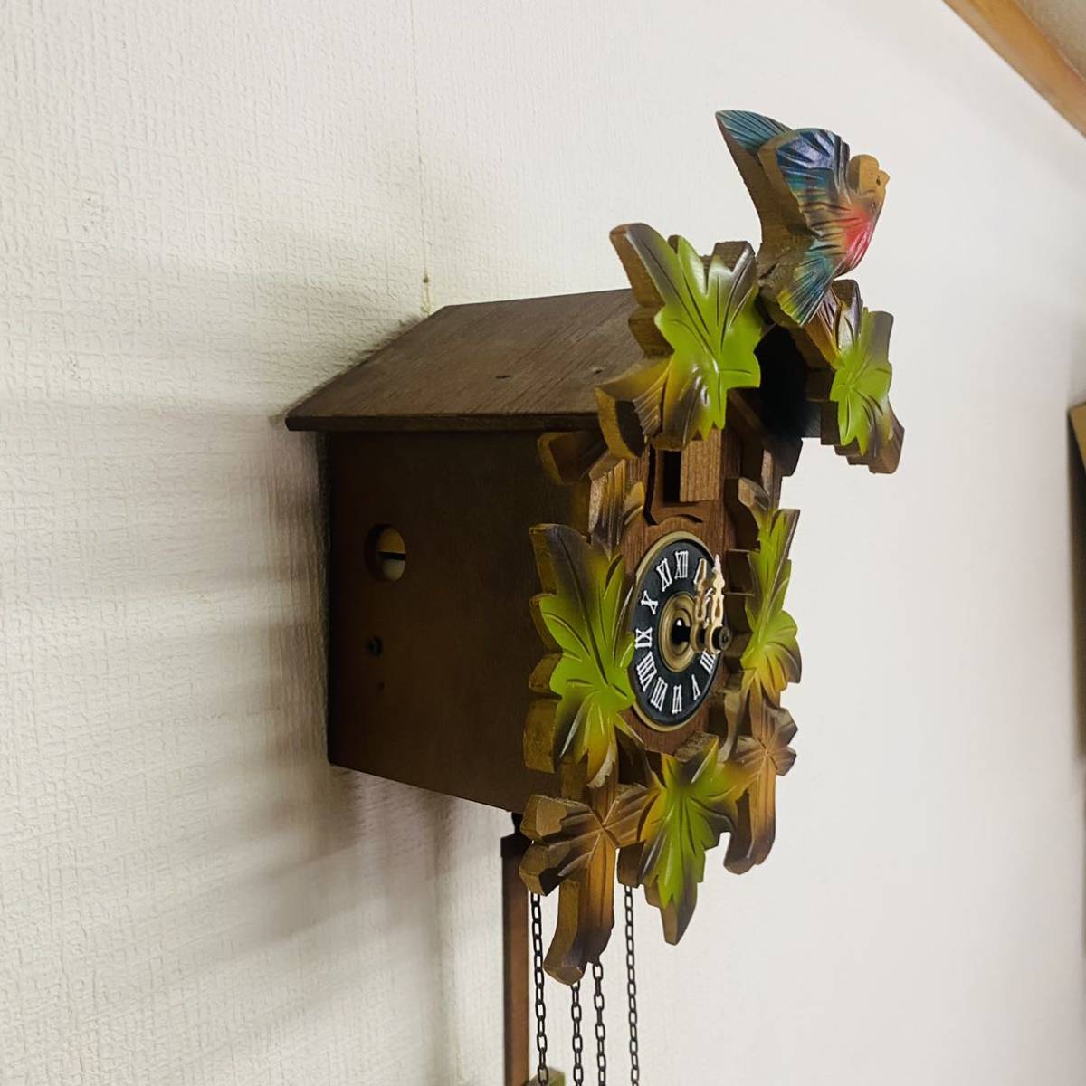 木製鳩時計 made やすくっ in Germany 現状