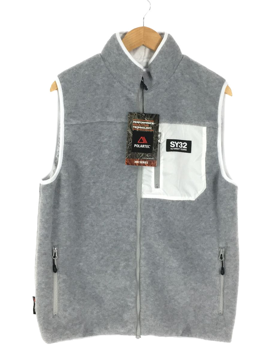 SY32 by SWEET YEARS◆フリースベスト/L/-/GRY