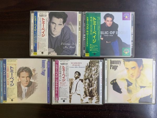 CD5枚セット トミー・ペイジ TOMMY PAGE まとめて 帯付き