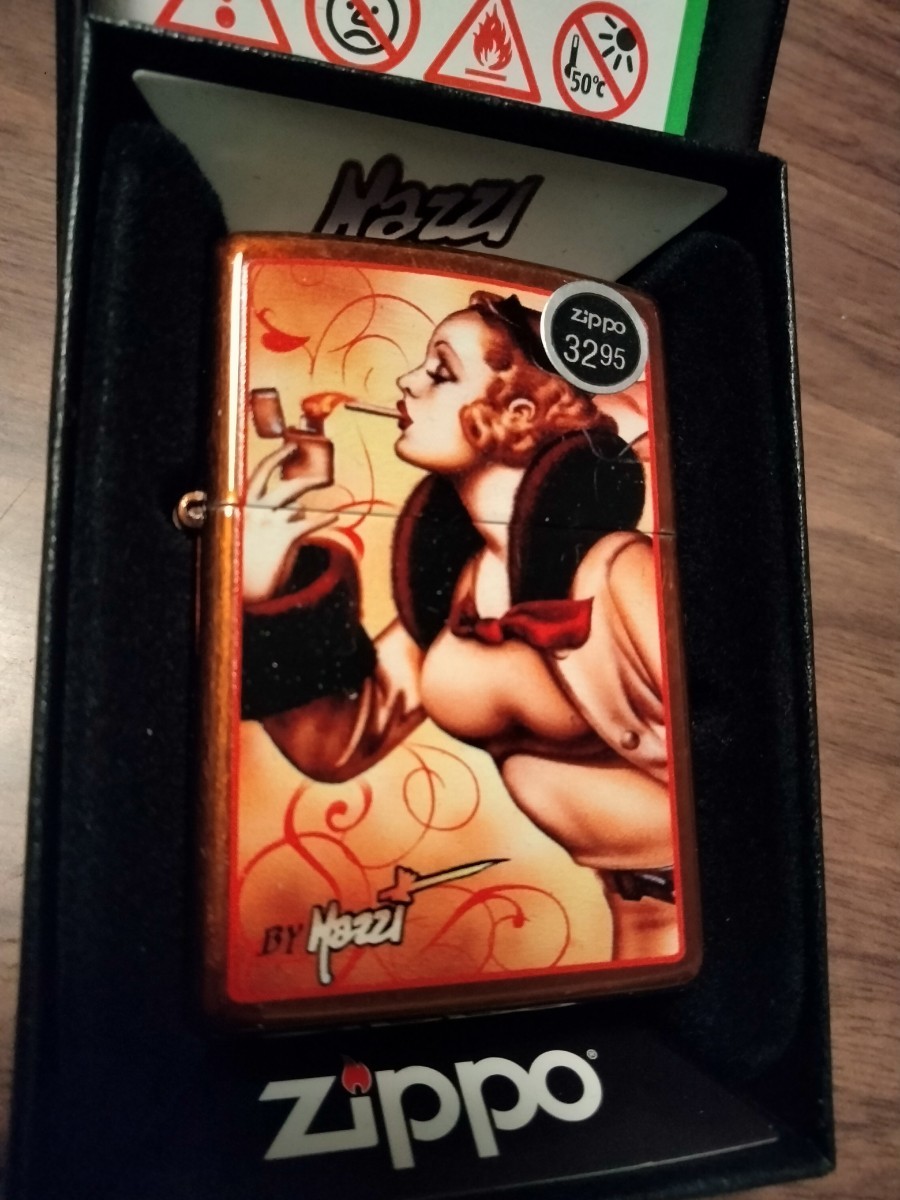 ZIPPO windy Claudio Mazzy デザイン 未使用品　ウィンディ ジッポー　オイルライター　