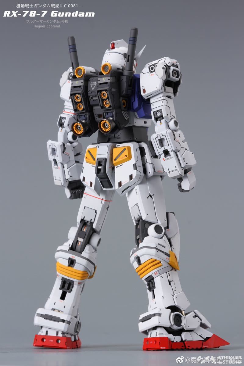 魔封真/STICKLER STUDIO】MG 1/100 FA-78-3 フルアーマー 7号機 改造