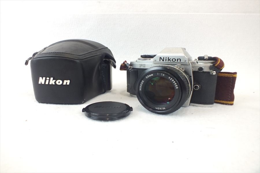 最新作，正規品】 ☆ Nikon ニコン FG フィルム一眼レフ 50mm 1:1.4