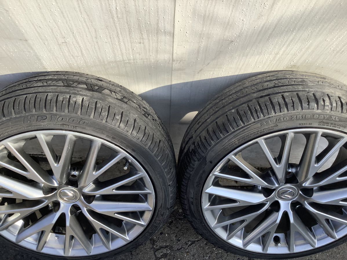 レクサスISオプション18インチタイヤホイール4本セット