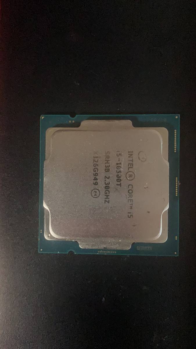 Intel Core CPU 動作確認済 社内管理番号A16 3.10GHZ Intel I5 10500T LGA