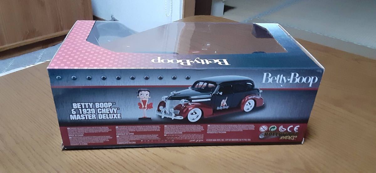 Jada マスターデラックス ベティ 0 Betty Boop Black Figure, 美品
