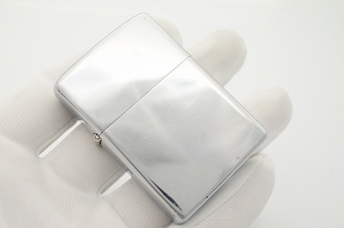 D668★ZIPPO ジッポ 無地 1977年 SILVER シルバー VINTAGE ビンテージ - ZIPPO zippo