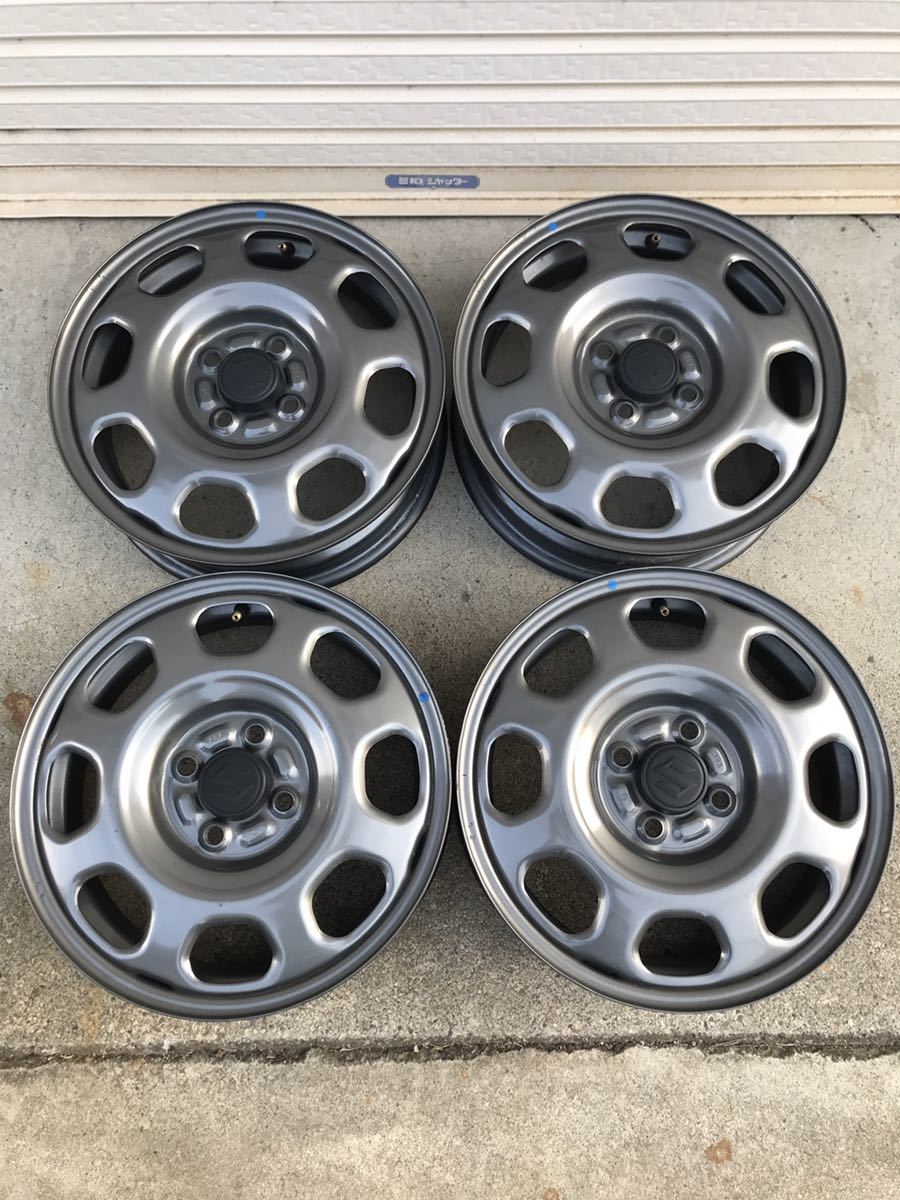 【得価，セール】 スズキハスラー 純正ホイール スチールホイール(純正品)｜売買されたオークション情報、yahooの商品情報をアーカイブ公開 - オークファン 4穴