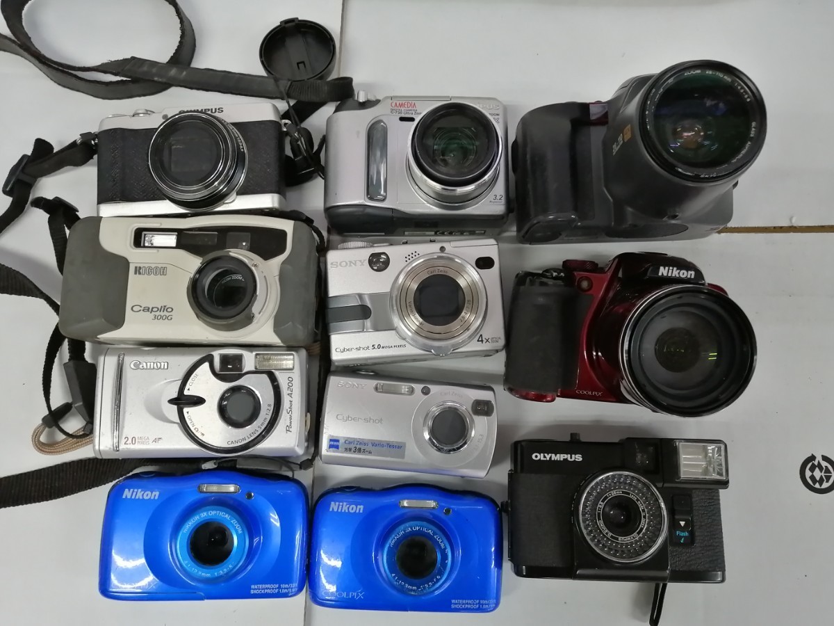 ジャンク品 カメラ コンパクトカメラ デジタルカメラ 中古品 canon
