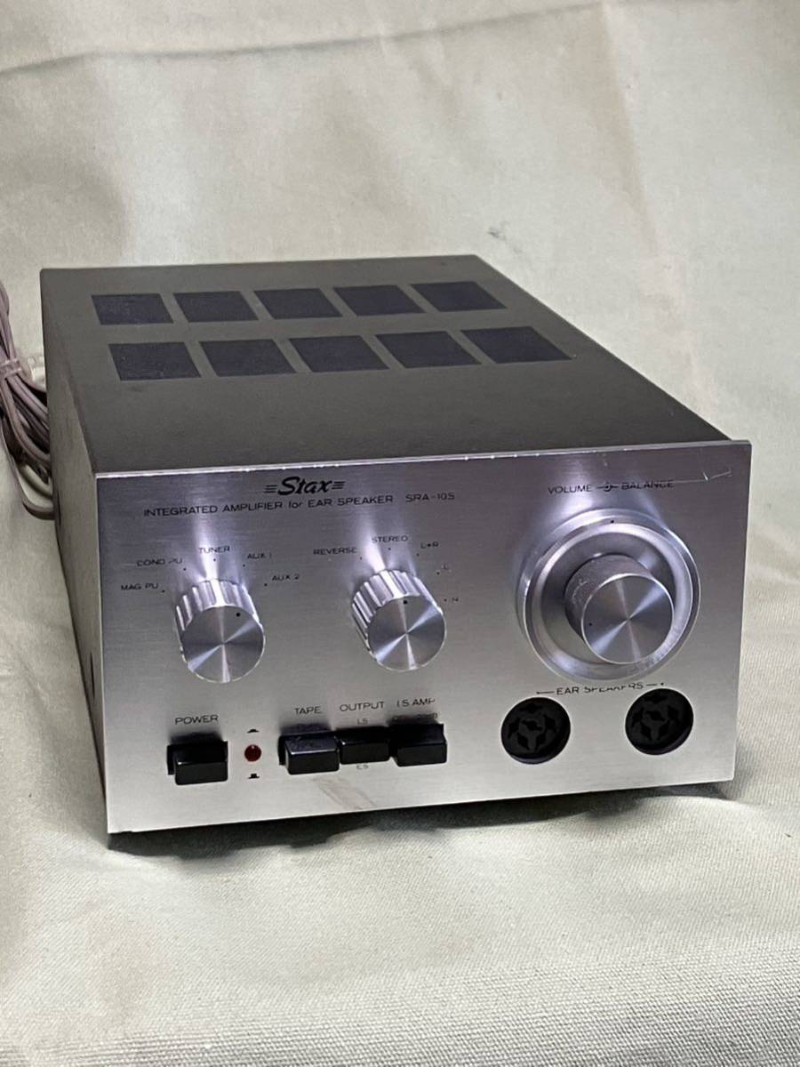 Stax スタックス ヘッドホンアンプ SRA-10S オーディオ機器 音響機器