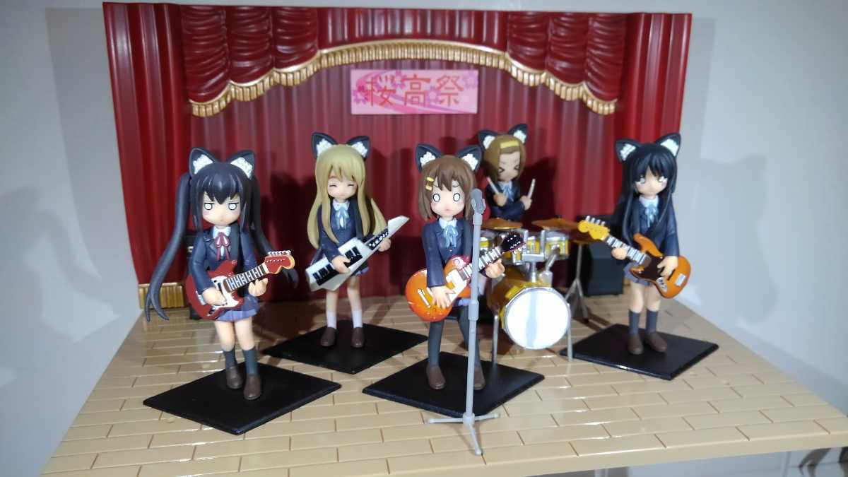 希少！☆けいおん！☆HTT 放課後ティータイム☆平沢唯☆秋山澪☆田井中 