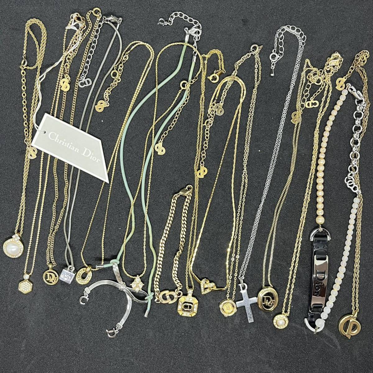 Dior ネックレス ブレスレット セット 美品あり ネックレス ブレスレット 16本セットDior ディオール ライン