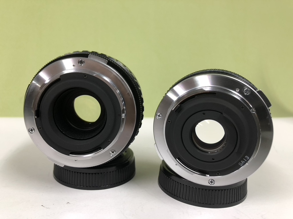 オリンパスOMシステム オートマクロ50mm F3.5とオートズーム35